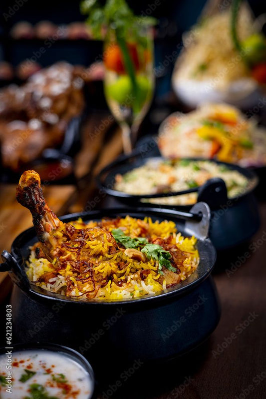 Aromatic Biryani Spread